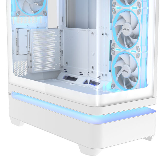 ASUS Prime AP304 ARGB PC Case, Mid Tower, ATX, ARGB, Tempered Glass &ndash; white image number 13