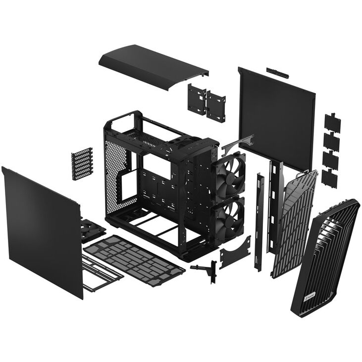 Fractal Design Torrent Solid Midi-Tower, schwarz image number 9