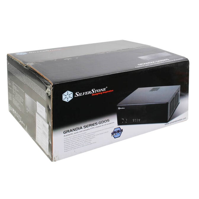 SilverStone SST-GD05B USB 3.0 Grandia Desktop - schwarz image number 4