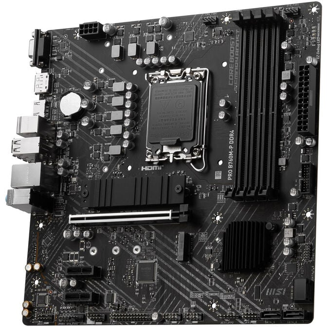 MSI Pro B760M-P, Socket LGA 1700, Intel B760M, Micro-ATX - DDR4 image number 5
