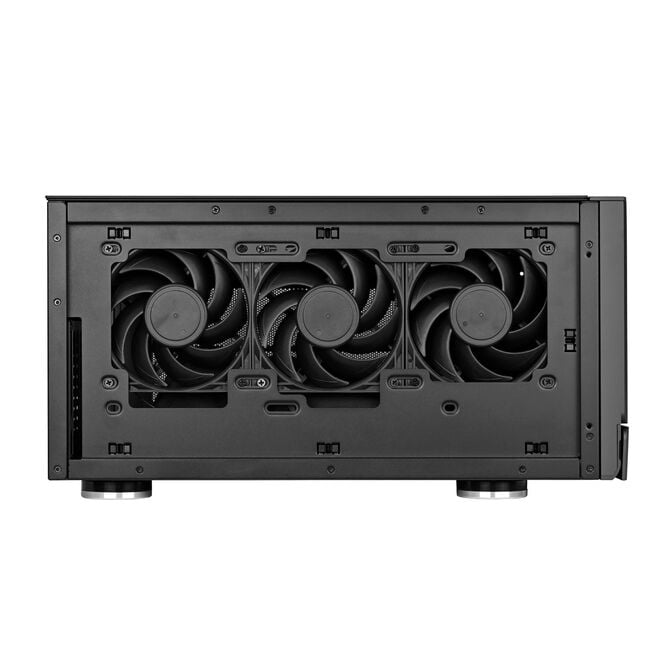 SilverStone Crown 04 PC Case, HTPC Case, SSI-EEB - dark Grey image number 7