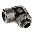 Bitspower Advanced Multi-Link Adapter Connection 90 Degrees G1/4 Inch Female Thread to 14mm Outer Diameter Hardtube - Rotatable. image number null