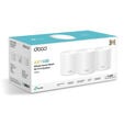 TP-Link Deco X1500 Mesh-Wi-Fi-System, Wi-Fi 6 AX1500, Dual-Band - wei&szlig;, 3er-Pack image number null