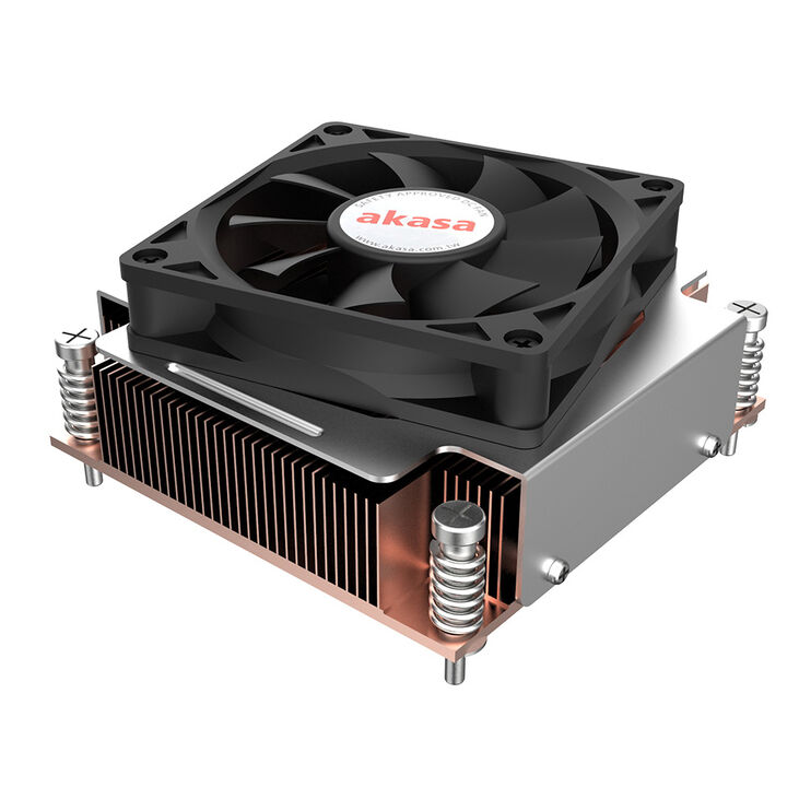 Akasa AK-CC7402BT01 2U Low Profile CPU-Kühler - Sockel LGA 1700 image number 0