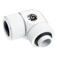 Bitspower Advanced Multi-Link Adapter Connection 90 Degrees G1/4 Inch BSP to 14mm OD Hardtube - Rotatable. image number null
