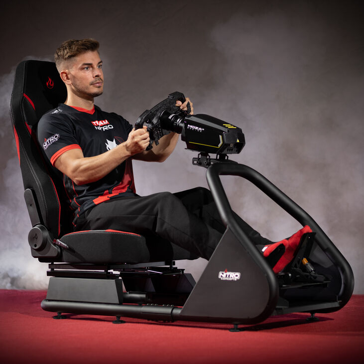 Nitro Concepts S-Racer - X1000 Inferno Red Bundle image number 2