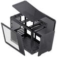 Jonsbo C6 MAX PC-Geh&auml;use, Mini-Geh&auml;use, Micro-ATX, Tempered Glass - schwarz image number null