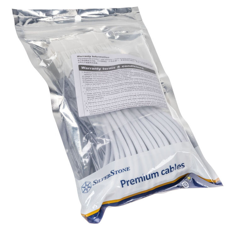 SilverStone ATX 24-pin cable, 300mm - White image number 3