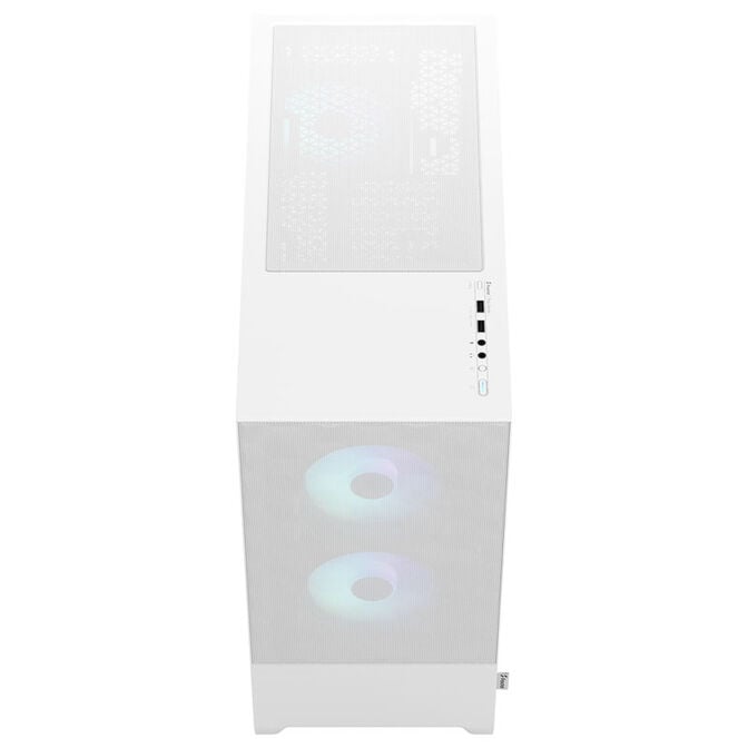 Fractal Design Pop Air RGB White TG Clear Tint Midi-Tower - wei&szlig; image number 3