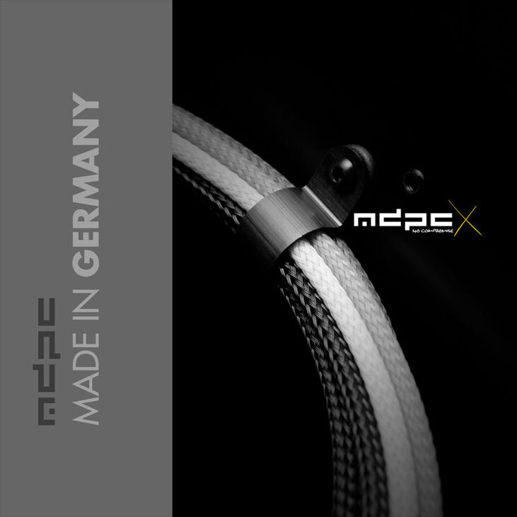 MDPC-X Cable-Management-Clip Big - schwarz image number 0