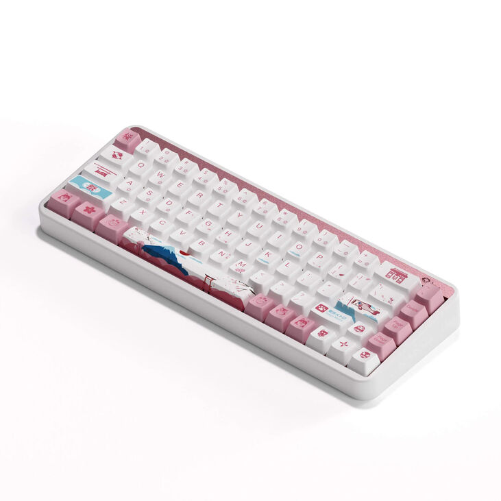 AKKO JIN 01 Tokio Gaming Keyboard - 65%, Rosewood Switches, ANSI image number 0