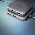 AXAGON HMC-5HL 2x USB-A, HDMI, LAN, USB 3.2 Gen 1 hub, PD 100W - grey image number null