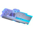 PHANTEKS Glacier G6000 STRIX GPU Water Block, ASUS RX 6800/6900 Strix/TUF, D-RGB - silver image number null