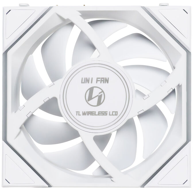 Lian Li UNI FAN TL Wireless LCD L&uuml;fter, ARGB, PWM - Reverse Blade, 120mm, wei&szlig; image number 4