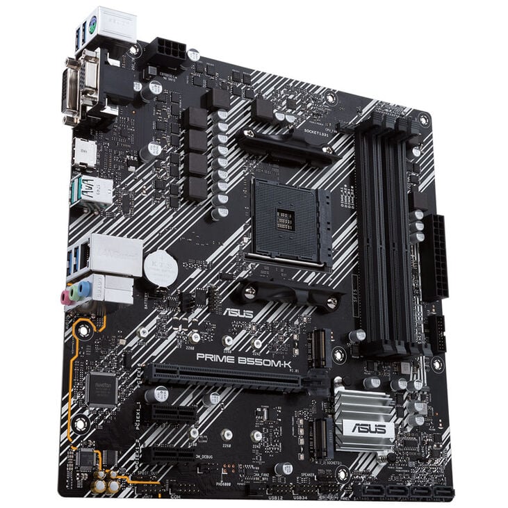 ASUS Prime B550M-K, AMD B550 Mainboard - Sockel AM4 image number 4