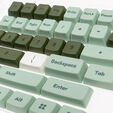 Ducky Dino PBT Dye Sublimation Set - 133 Keycaps, ANSI-US-Layout, ANSI-US-Layout image number null