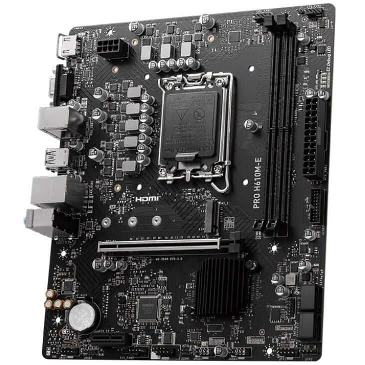 MSI Pro H610M-E, Socket LGA 1700, Intel H610M, Micro-ATX - DDR5 image number 4