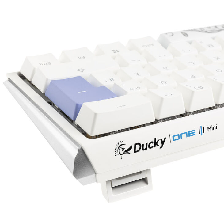Ducky One 3 Classic Pure White Mini Gaming Tastatur, RGB LED - MX-Black image number 5