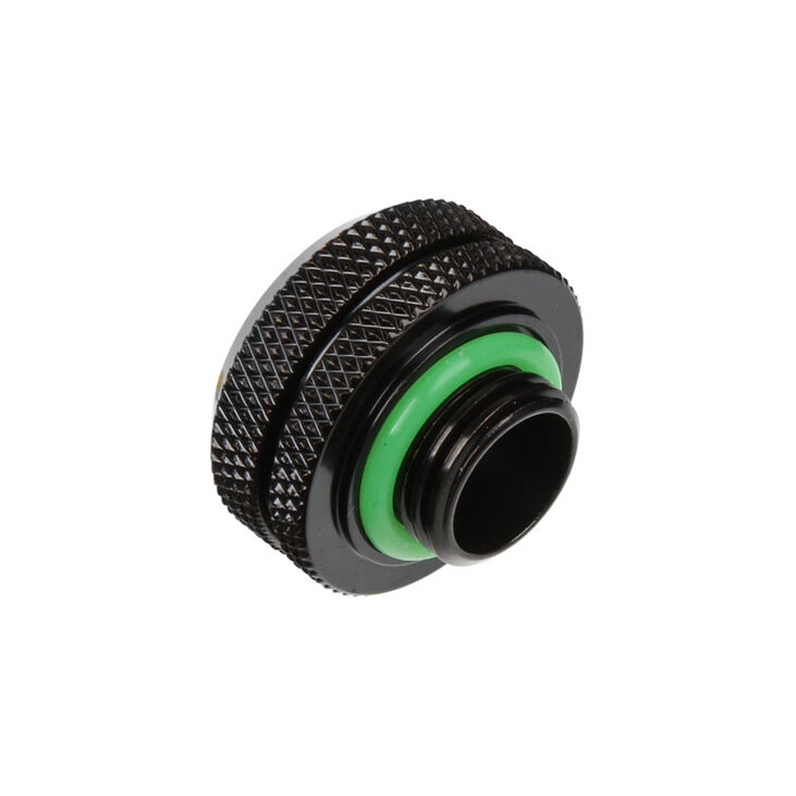 Bitspower Multi-Link Adapter Anschluss gerade G1/4 Zoll AG auf 16mm AD Hardtube - schwarz matt image number 1