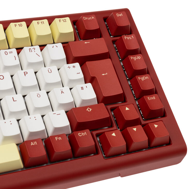 Ducky ProjectD x Fallout Bundle, Tinker 75 + Nuka-Cola Mousepad - MX2A Red, ISO (DE) image number 6