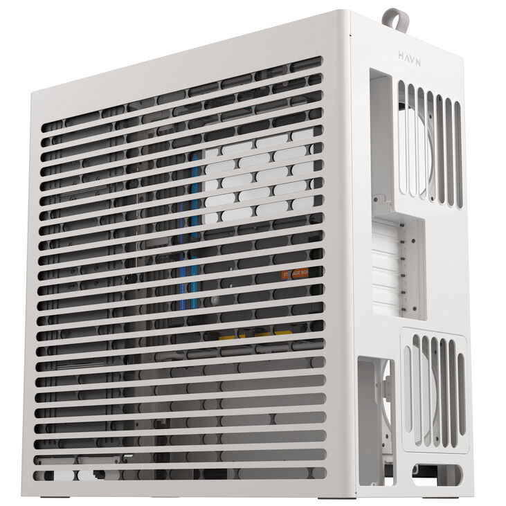 HAVN HS 420 PC-Gehäuse, Midi-Tower, E-ATX, Tempered Glass - weiß image number 3