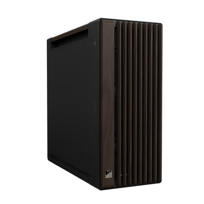 ASUS ProArt PA602 PC-Geh&auml;use, Midi-Tower, E-ATX - schwarz/braun, Holz image number 1