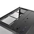 Thermaltake View 380 TG ARGB PC Case, Mid Tower, ATX, ARGB, Tempered Glass - Black image number null