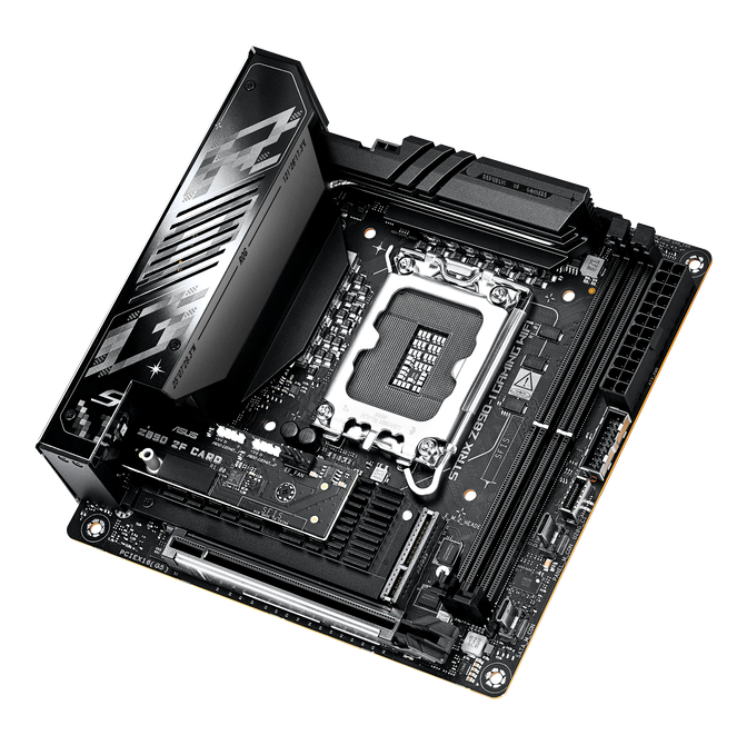 ASUS ROG Strix Z890-I Gaming WiFi Mainboard, Sockel LGA 1851, Intel Z890, Mini-ITX, DDR5 image number 7