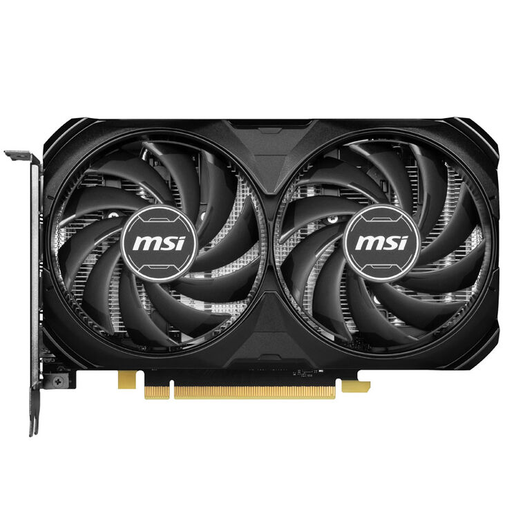 MSI GeForce RTX 4060 Ti Ventus 2X Black 16G OC, 16384 MB GDDR6 image number 2