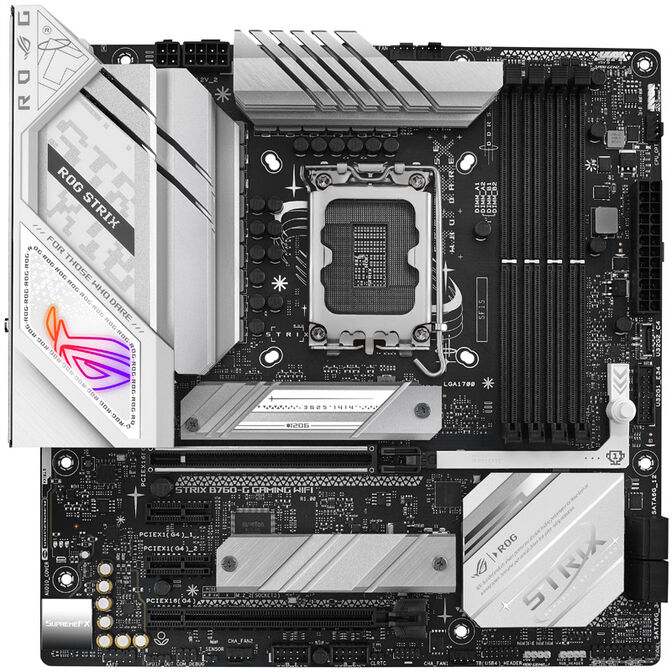 ASUS ROG Strix B760-G Gaming WIFI, Intel B760 Mainboard, Sockel 1700, DDR5 image number 2