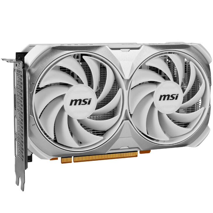 MSI GeForce RTX 4060 Ventus 2X White 8G OC, 8192 MB GDDR6 image number 1