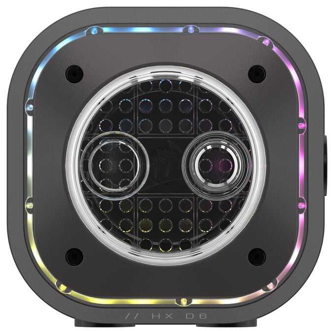 Corsair iCUE Link XD6 RGB Elite LCD Pump Reservoir Combo - black image number 6