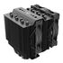 Akasa Soho H7 Dual Tower CPU Cooler, ARGB - 120 mm, black image number null