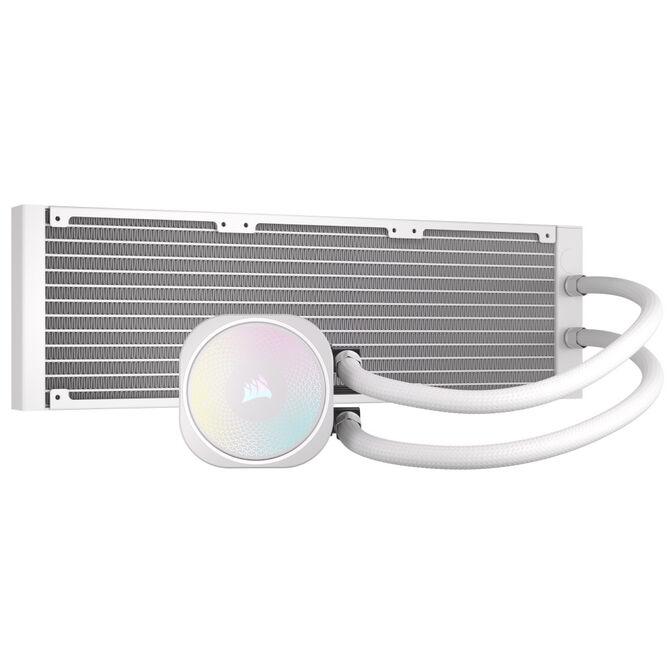 Corsair Nautilus RS 360 ARGB Komplett-Wasserk&uuml;hlung - 360mm, wei&szlig; image number 3