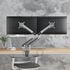 Alterzone Arm Duo Aluminium Monitorhalterung - dunkelgrau image number null