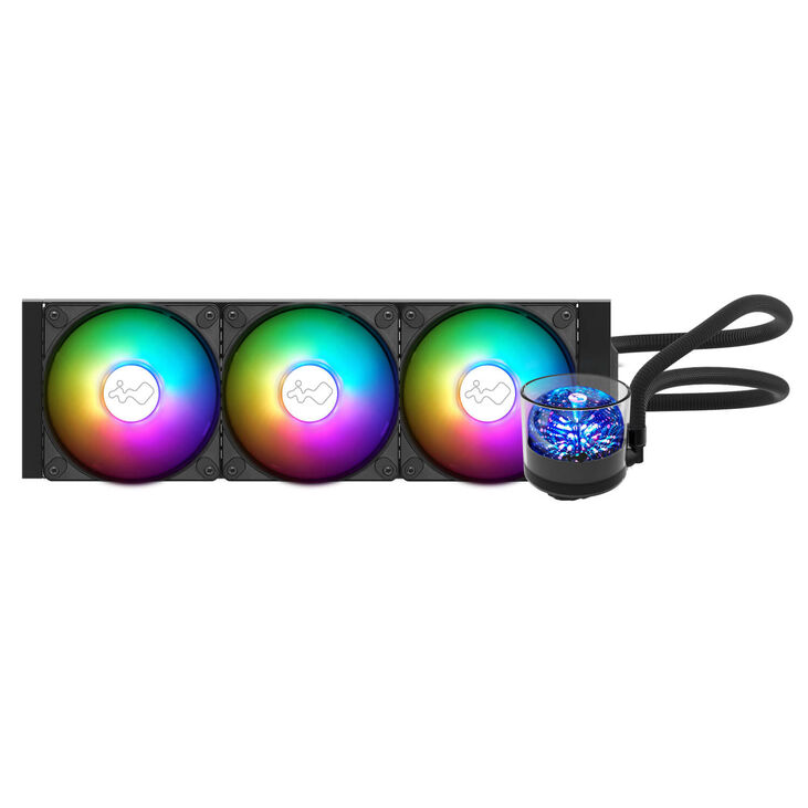 InWin NR36 ARGB AIO Cooler - 360mm, black image number 2