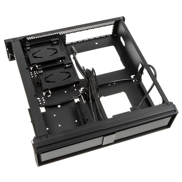 SilverStone SST-ML08B-H USB3.0 Milo HTPC Case - black image number 4
