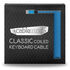 CableMod Classic Coiled Keyboard Cable USB-C zu USB Typ A, Spectrum Blue - 150cm image number null