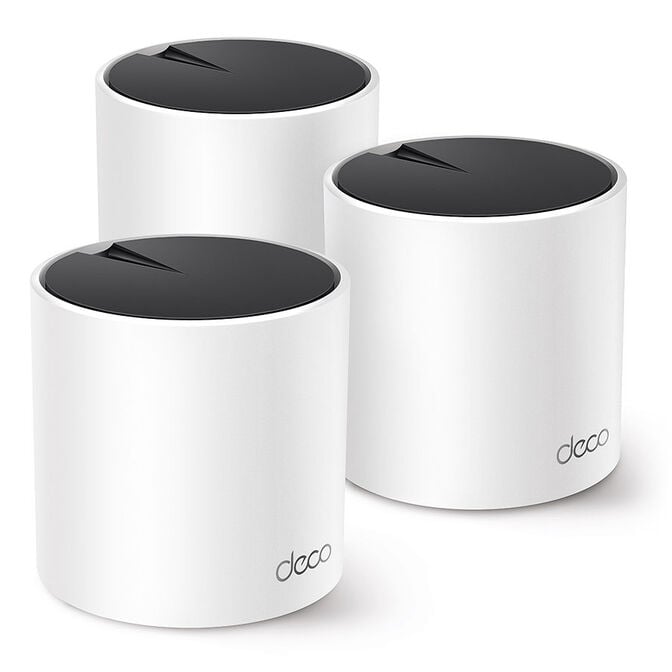 TP-Link Deco X55 Mesh-Wi-Fi-System, Wi-Fi 6 Dual-Band, AX3000 - wei&szlig;, 3er-Pack image number 0
