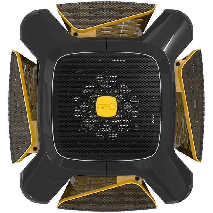 Geometric Future M2 THE ARK Gehäuse, Mesh - schwarz image number 5