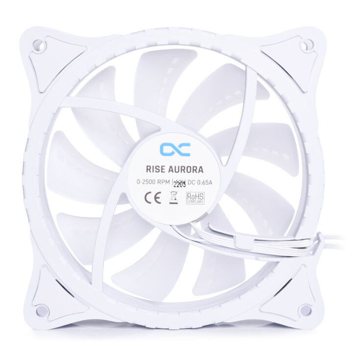 Alphacool Rise Aurora PWM-Lüfter - 120mm, weiß image number 2