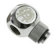 Bitspower Adapter T-Splitter G1/4 Zoll AG auf 2x G1/4 Zoll IG - drehbar, TII, silber gl&auml;nzend image number null
