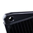 Alphacool NexXxoS XT45 Full Copper X-Flow Radiator &ndash; 360mm, black image number null