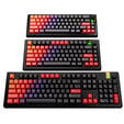 Glorious GPBT Gradient Keycaps, ANSI Layout (US), PBT, Dye-Sub - Celestial Fire image number null