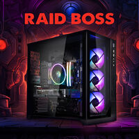 Gaming PC Raid Boss, AMD Ryzen 7 7800X3D, NVIDIA GeForce RTX 4070 - Pre-built PC