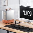 Jonsbo T7 PC-Geh&auml;use, Midi-Tower, mATX, Tempered Glass - silber image number null