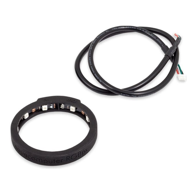 aqua computer RGBpx LED-Ring f&uuml;r aqualis 100/150, 10 adressierbare LEDs image number 1
