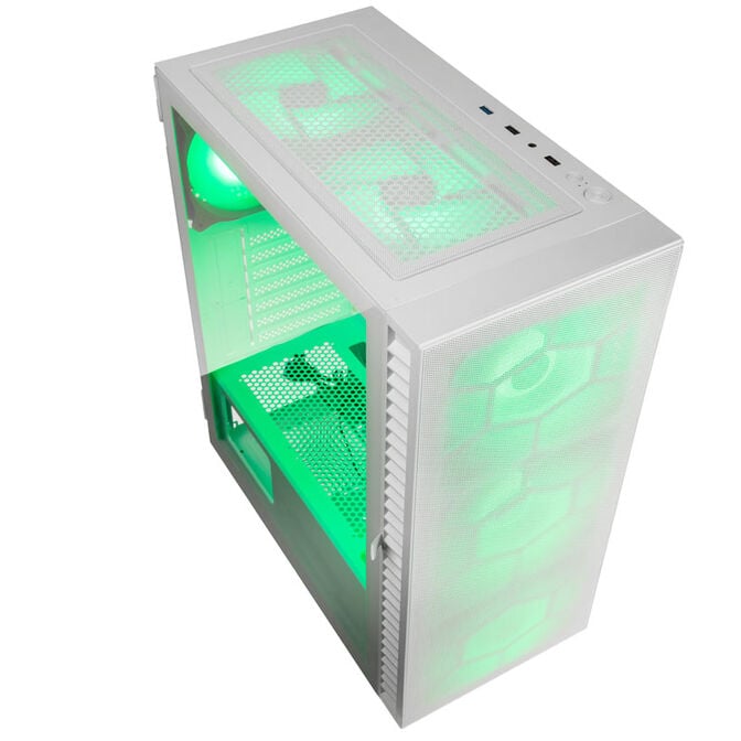 Kolink Observatory HF Mesh ARGB Mid Tower - White image number 1