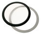 DEMCiflex Staubfilter 200mm, rund - schwarz/weiß
