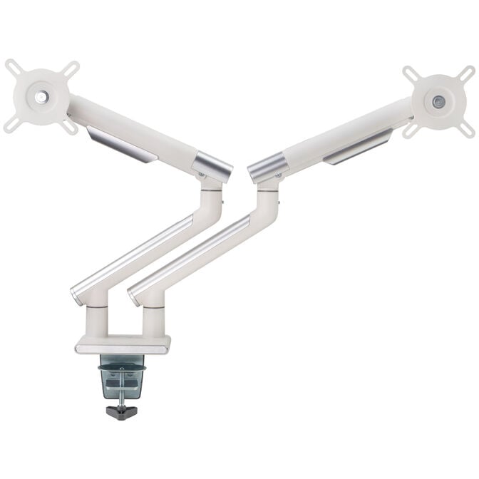 Alterzone Arm Duo Aluminium Monitor Mount - white image number 9